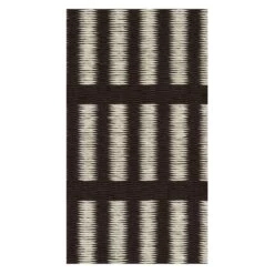 New York Teppich, Schwarz – Steingrau