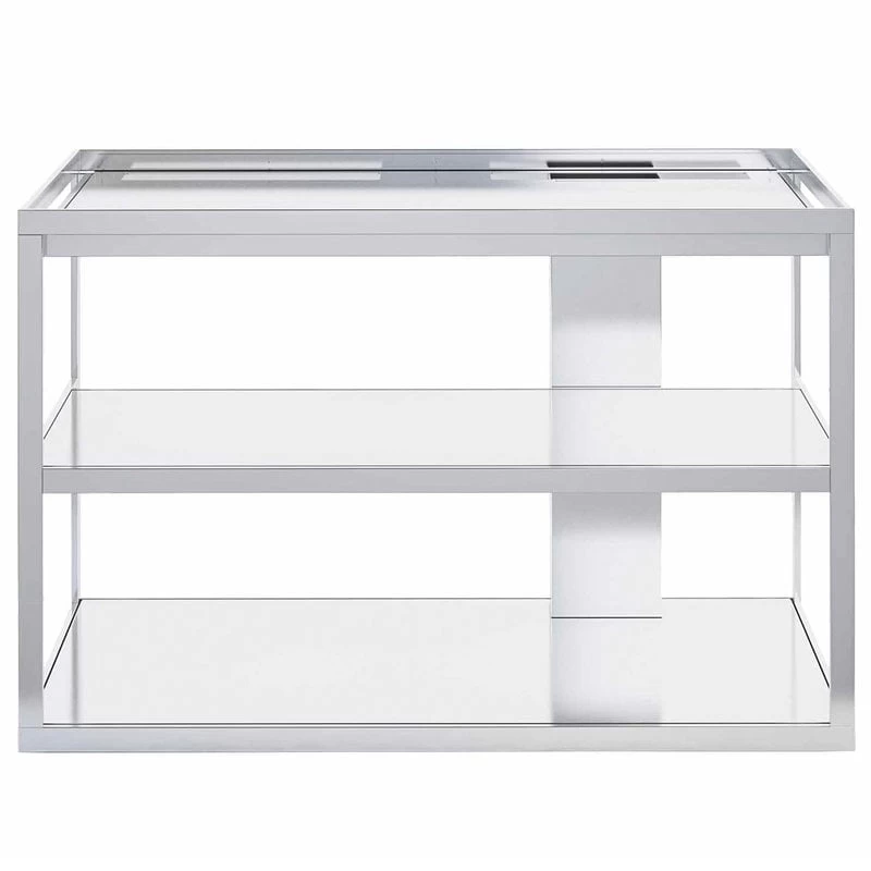 Open Kitchen Rahmen 100, Edelstahl Gebürstet 3 Open Kitchen Rahmen 100, Edelstahl Gebürstet