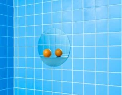 Normann Copenhagen Horizon Spiegel, Rund, Edelstahl -Allgemeiner Haushaltswarenladen 2022 Horizon Mirror Round Stainless Steel 02