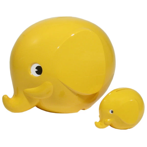 Medi Elephant Spardose, Grün 4 Medi Elephant Spardose, Grün – Bild 2