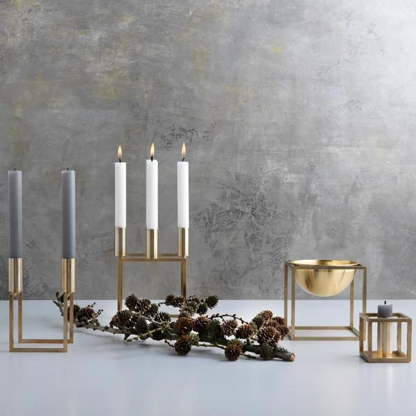 By Lassen Line Kerzenhalter, Messing 4 By Lassen Line Kerzenhalter, Messing – Bild 2