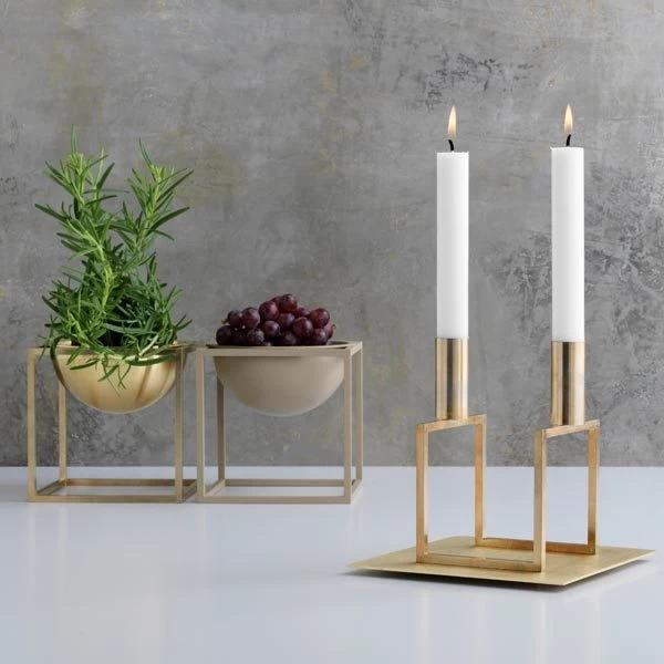 By Lassen Line Kerzenhalter, Messing 5 By Lassen Line Kerzenhalter, Messing – Bild 3