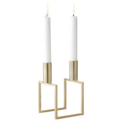 By Lassen Line Kerzenhalter, Messing