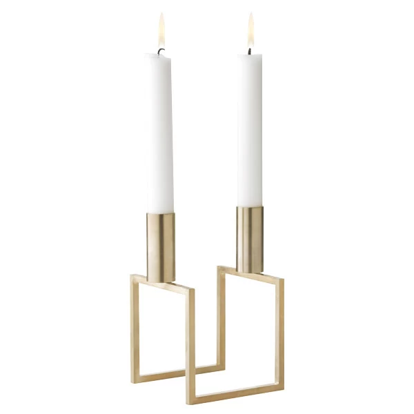 By Lassen Line Kerzenhalter, Messing 3 By Lassen Line Kerzenhalter, Messing