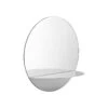 Normann Copenhagen Horizon Spiegel, Rund, Edelstahl -Allgemeiner Haushaltswarenladen 605710 Horizon Mirror Round Stainless Steel 01