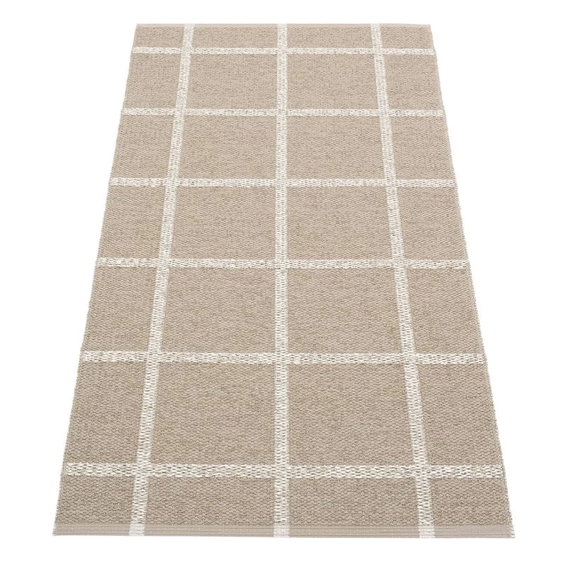 Ada Teppich 70 X 150 Cm, Dunkles Leinenbeige – Steingrau Metalli 3 Ada Teppich 70 X 150 Cm, Dunkles Leinenbeige – Steingrau Metalli