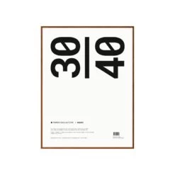 Rahmen, Eiche Dunkel -Allgemeiner Haushaltswarenladen 90042 1