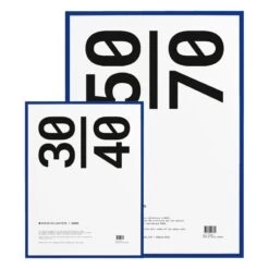 Rahmen, Blau -Allgemeiner Haushaltswarenladen 90045