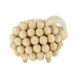 Pohjanpässi Figur, Lackiertes Holz