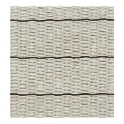 Line Teppich, Steingrau – Schwarz