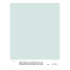 Farbmuster, LB1 AUGUST – Gelbliches Hellblau