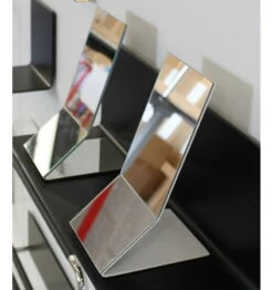 FROST Unu Tischspiegel, Weiß -Allgemeiner Haushaltswarenladen Frost U4122 W white 2