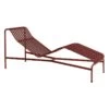 Hay Palissade Chaiselongue, Rostrot -Allgemeiner Haushaltswarenladen HAY Palissade Chaise Longue iron red