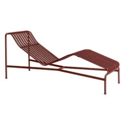 Hay Palissade Chaiselongue, Rostrot