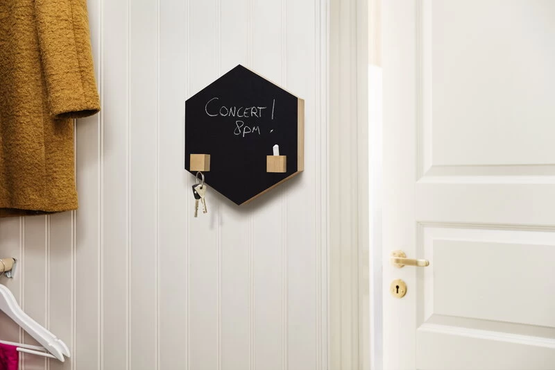 Noteboard, Sechseckig, 26 Cm, Magenta 4 Noteboard, Sechseckig, 26 Cm, Magenta – Bild 2