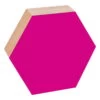 Noteboard, Sechseckig, 26 Cm, Magenta 2 Noteboard, Sechseckig, 26 Cm, Magenta -Allgemeiner Haushaltswarenladen Kotona Design Note Board Hx22 Magenta 01a