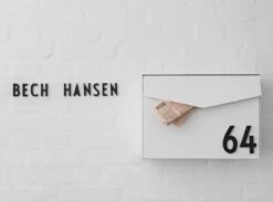 Design Letters Ziffer Architect 0–9, Klein -Allgemeiner Haushaltswarenladen Mailbox