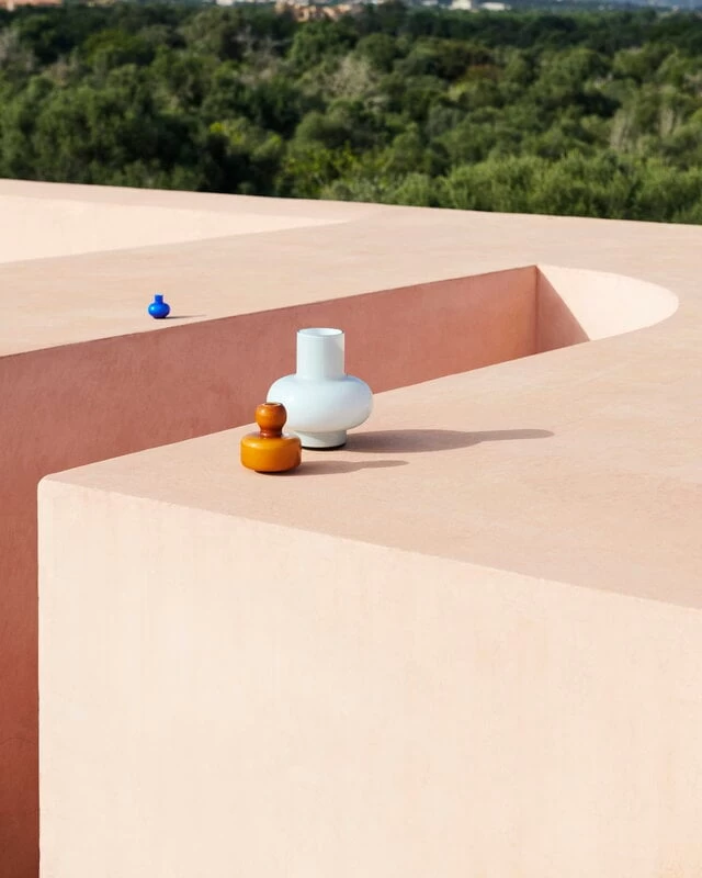 Marimekko Flower Vase, Karamell 4 Marimekko Flower Vase, Karamell – Bild 2