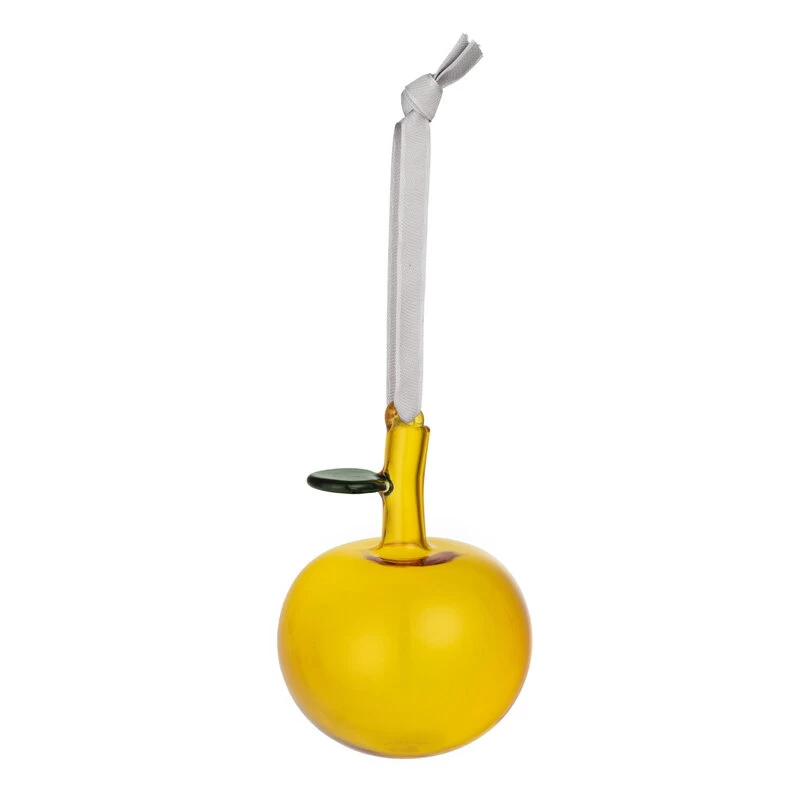 Iittala Glasapfel, 3 Stück, Gelb 4 Iittala Glasapfel, 3 Stück, Gelb – Bild 2