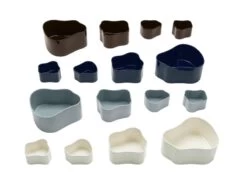 Artek Übertopf Riihitie A, Groß, Blau Glänzend -Allgemeiner Haushaltswarenladen RIIHITIEPlantPot Group F 2 1