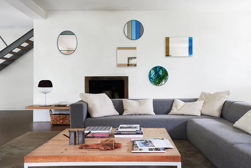 Magis Spiegel Vitrall, 50 X 50 Cm, Rund, Grün 4 Magis Spiegel Vitrall, 50 X 50 Cm, Rund, Grün – Bild 2