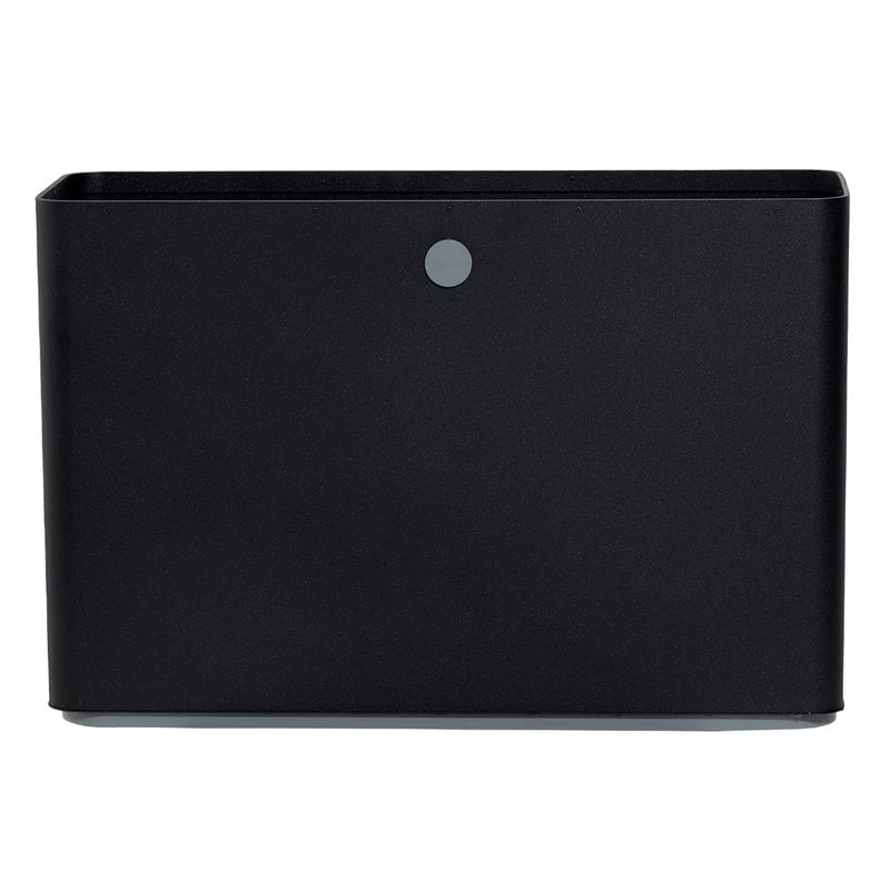 Grow Pflanzengefäß, Rechteckig, Lavagrau 3 Grow Pflanzengefäß, Rechteckig, Lavagrau