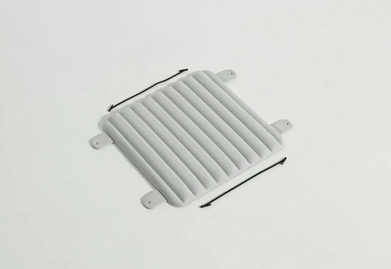 Week-end Sitzkissen, Groß, Perlgrau 5 Week-end Sitzkissen, Groß, Perlgrau – Bild 3