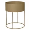 Ferm LIVING Plant Box Pflanzenständer, Rund, Olivgrün -Allgemeiner Haushaltswarenladen ferm living plant box pyorea oliivi
