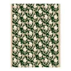 Marimekko Pienet Naatit Baumwoll-Panama-Stoff, Beige - Baumwolle - Dunkelg